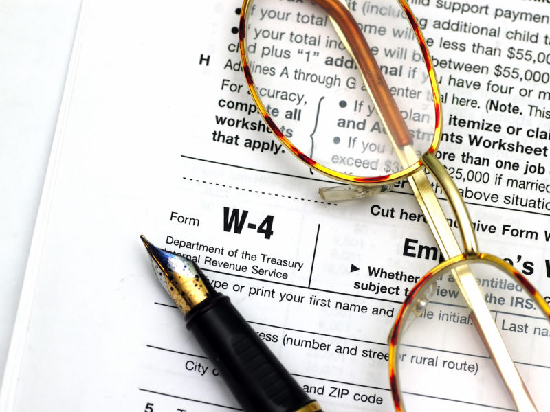 Employers Beware: IRS Planning Major Overhaul of Form W-4
